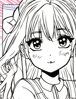 Dreamland Publications Colour Your Own Manga Book 3 With Free Manga Colouring Poster Age 4+ - 9789358062434