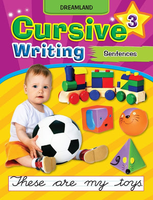 Dreamland Publications Cursive Writing Book (Sentences) Part 3 - 9781730127410