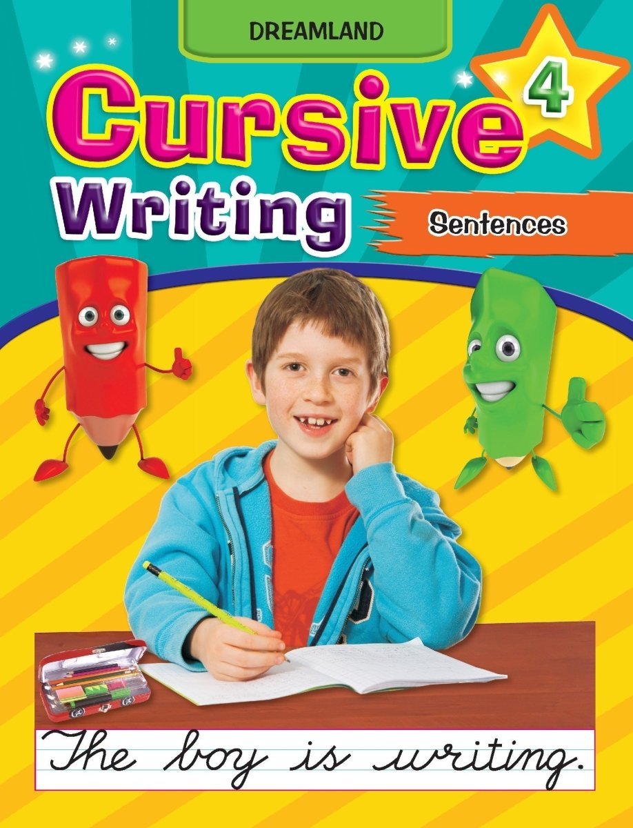 Dreamland Publications Cursive Writing Book (Sentences) Part 4 - 9781730127502