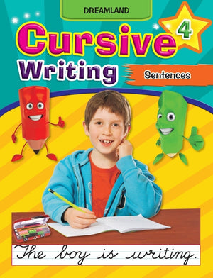 Dreamland Publications Cursive Writing Book (Sentences) Part 4 - 9781730127502