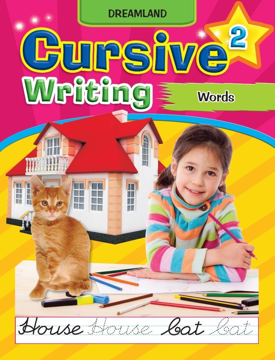 Dreamland Publications Cursive Writing Book (Words) Part 2 - 9781730127335