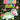 Dreamland Publications Dinosaur Neon Colour and Sticker Dots Book Over 500 Stickers - Kids Learning Books