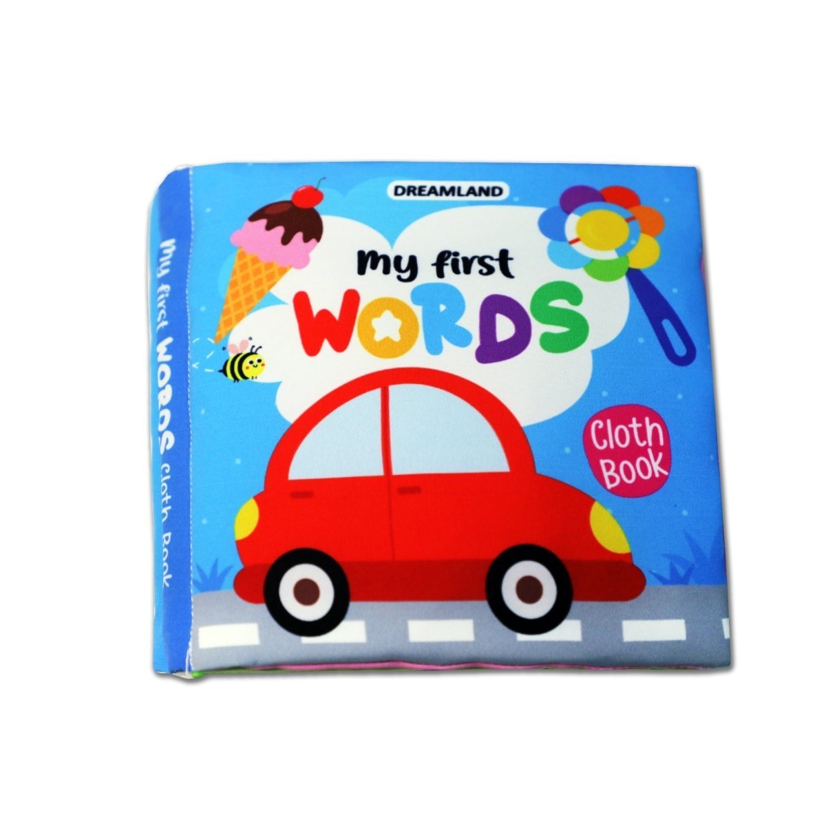 Dreamland Publications Dreamland Baby My First Cloth Book First Words - 9789394767331