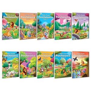 Dreamland Publications Dreamland Tales From Panchatantra (Pack of 10 Books) - 9789388416344