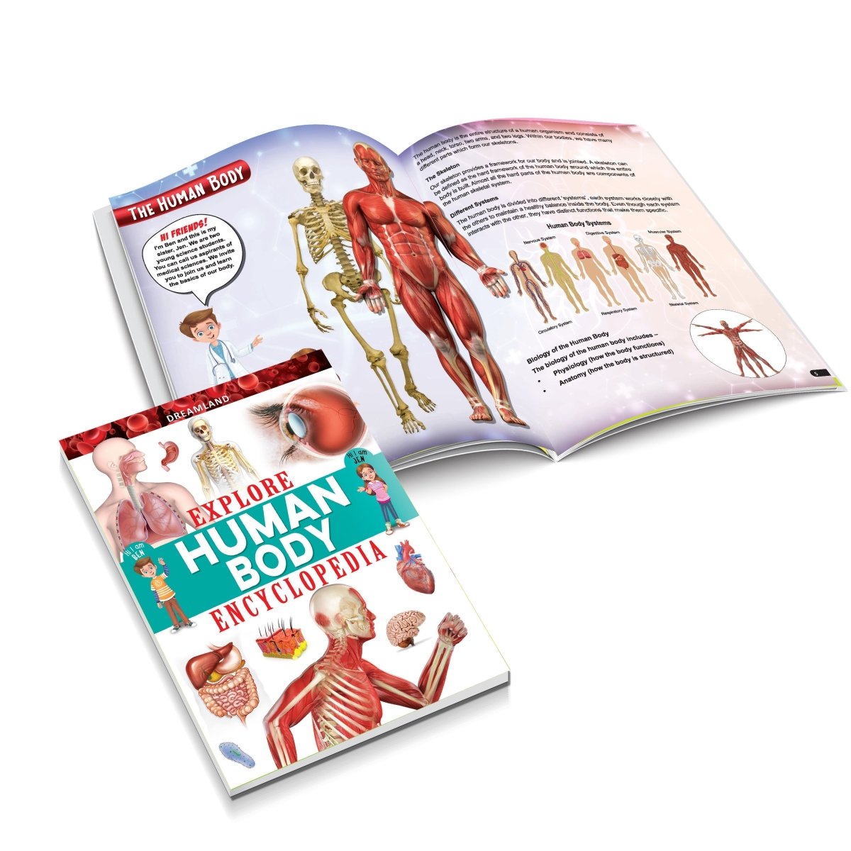 Dreamland Publications Explore Human Body Encyclopedia - 9789395588362