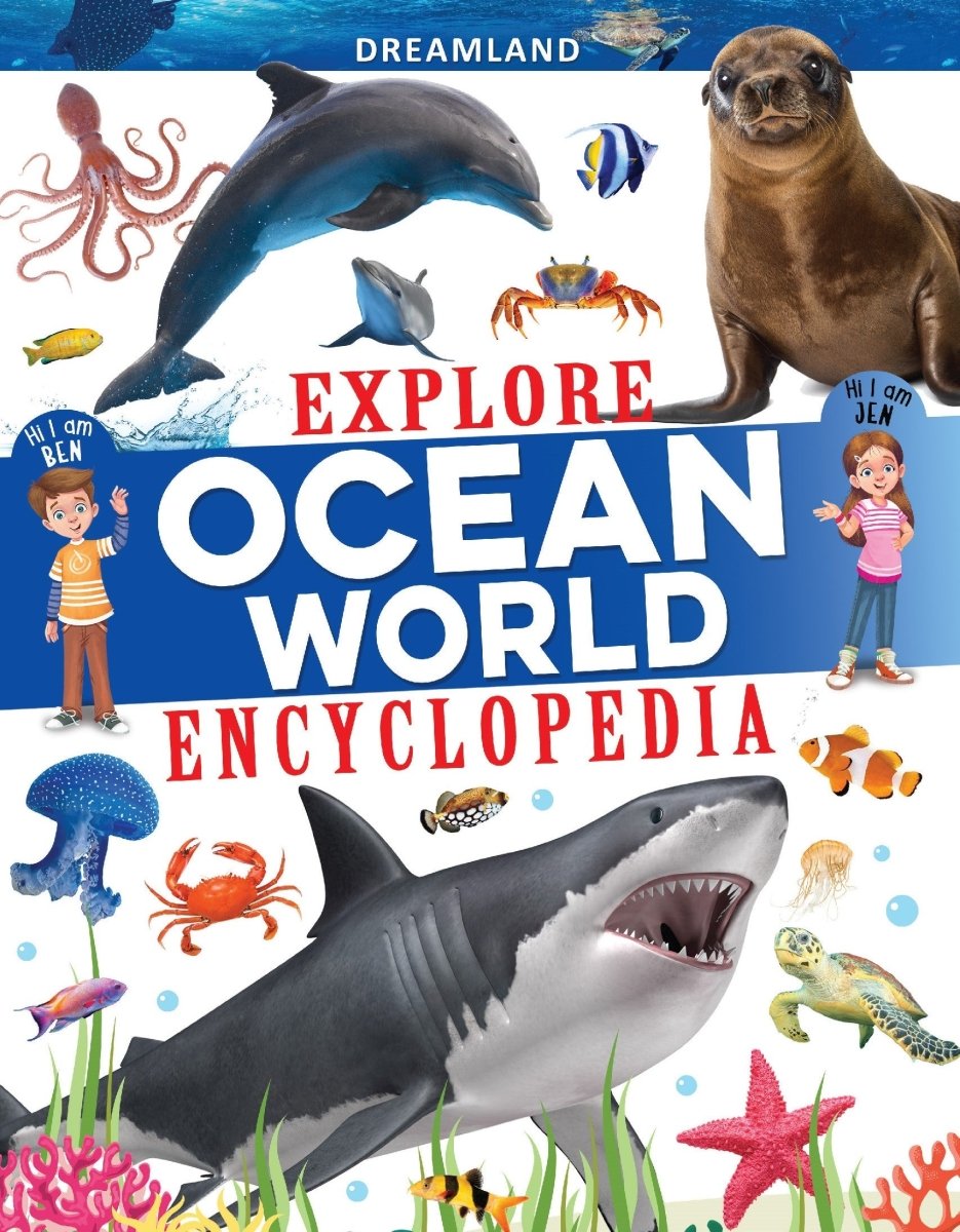 Dreamland Publications Explore Ocean World Encyclopedia - 9789395588386