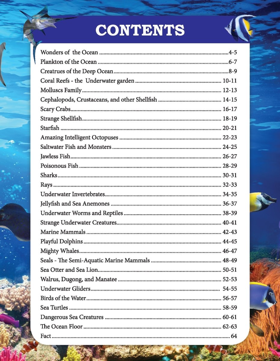 Dreamland Publications Explore Ocean World Encyclopedia - 9789395588386