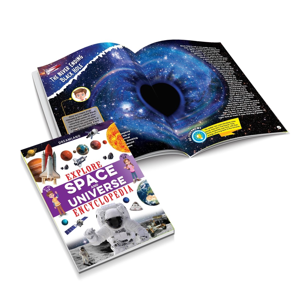 Dreamland Publications Explore Space & Universe Encyclopedia - 9789395588393