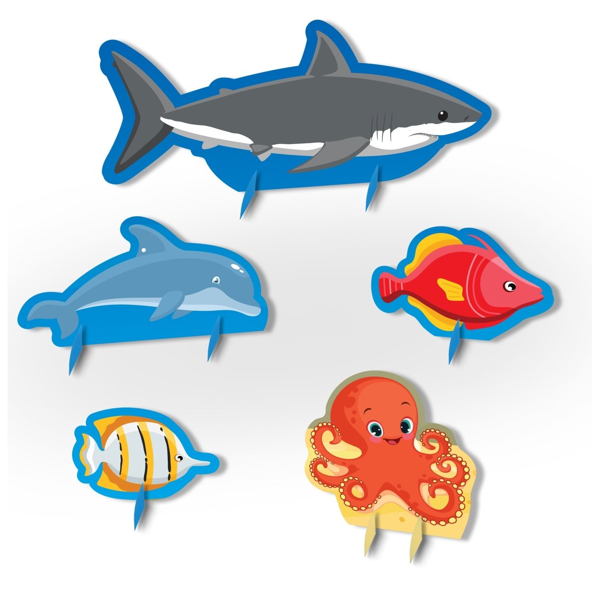 Dreamland Publications Explore The Sea Activity Book With Stickers And 3D Models - 9789389281958