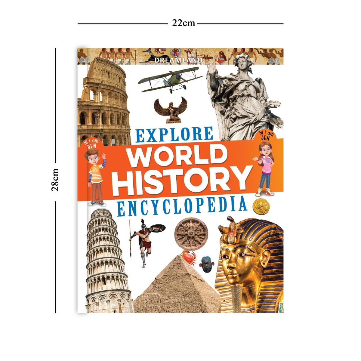 Dreamland Publications Explore World History Encyclopedia - 9789395588355