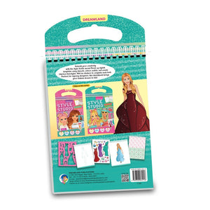 Dreamland Publications Fashion Sketch Activity Book - Sticker Book