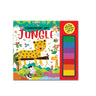 Dreamland Publications Fingerprint Art Activity Book For Children- Jungle With Thumbprint Gadget - 9789395588225