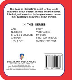 Dreamland Publications First Padded Board Book - Animals - 9788184514438