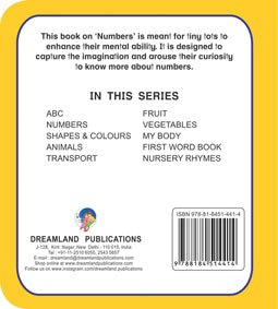 Dreamland Publications First Padded Board Book - Numbers - 9788184514414