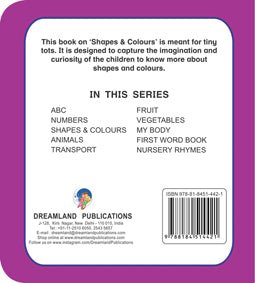Dreamland Publications First Padded Board Book - Shapes & Colours - 9788184514421