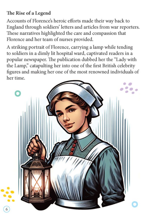 Dreamland Publications Florence Nightingale Icons of Inspiration Illustrated Biography for Kids Age 6 - 12 Years - 9789358063691