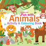 Dreamland Publications Fun with Animals Activity & Coloring - 9789394767881