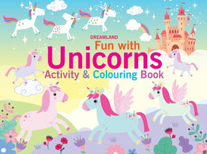 Dreamland Publications Fun With Unicorns Activity & Coloring - 9789395406024