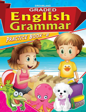 Dreamland Publications Graded English Grammar Practice Book- 8 - 9789350895948