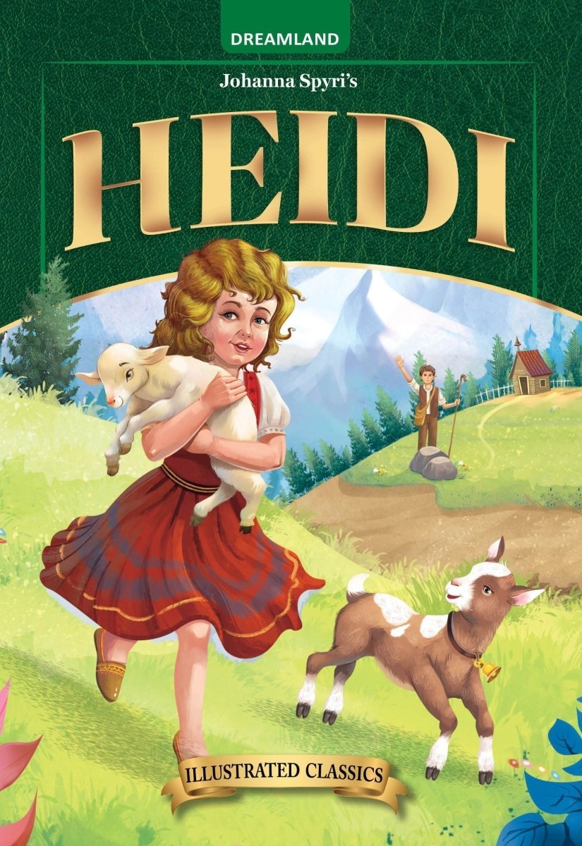Dreamland Publications Heidi- Illustrated Abridged Classics For Children - 9788119091652
