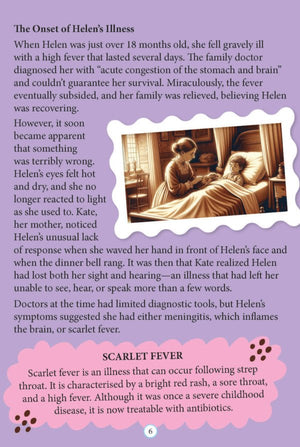 Dreamland Publications Helen Keller Icons of Inspiration Illustrated Biography for Kids - 9789358066548