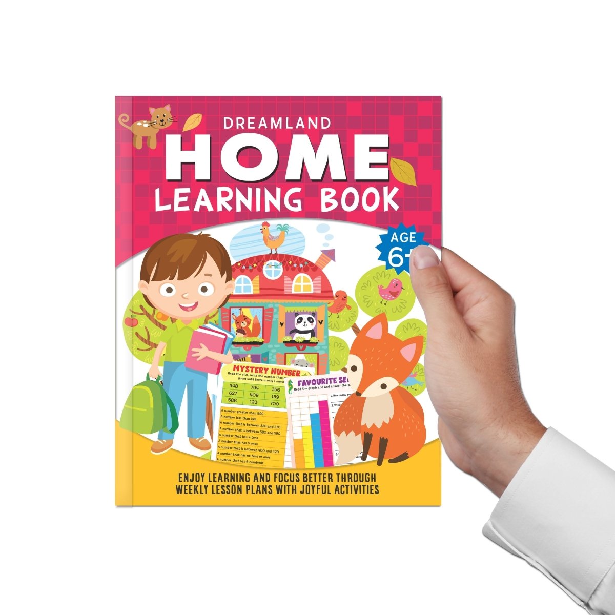 Dreamland Publications Home Learning Book With Joyful Activities - 6+ - 9789389281316