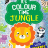 Dreamland Publications Jungle- It's Colour Time With Stickers - 9789395406666
