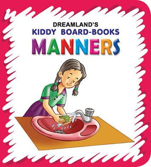 Dreamland Publications Kiddy Board Book - Manners - 9788184514612