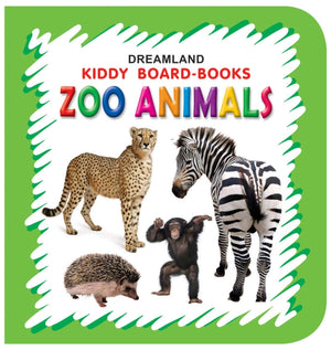 Dreamland Publications Kiddy Board Book - Zoo Animals - 9788184514605
