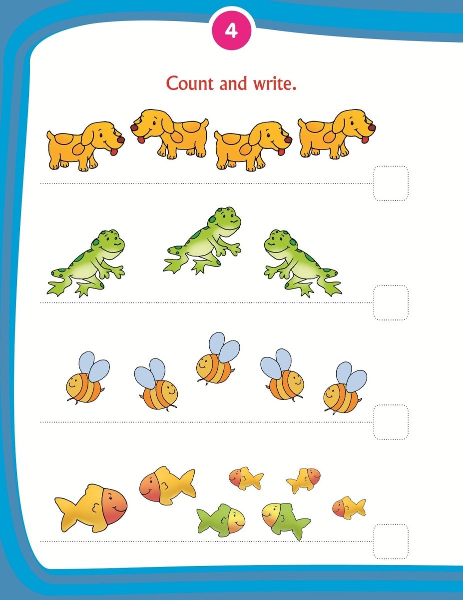 Dreamland Publications Kid's 1st Activity Book- Maths - 9788184513684