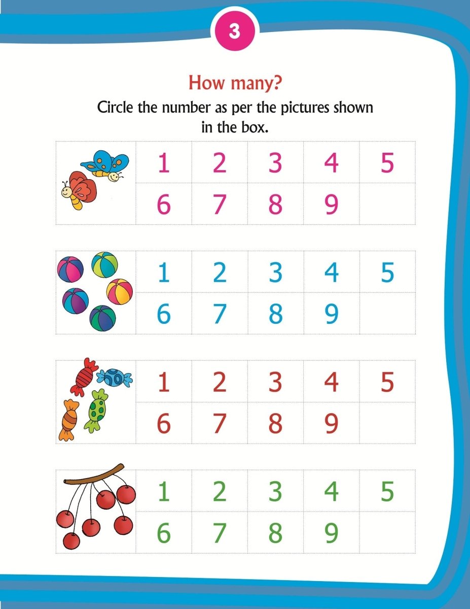 Dreamland Publications Kid's 1st Activity Book- Maths - 9788184513684