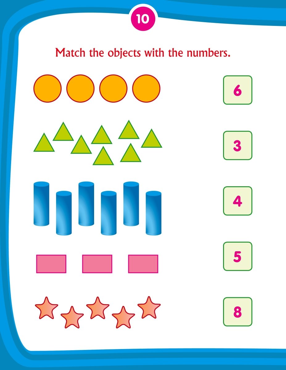 Dreamland Publications Kid's 1st Activity Book- Maths - 9788184513684