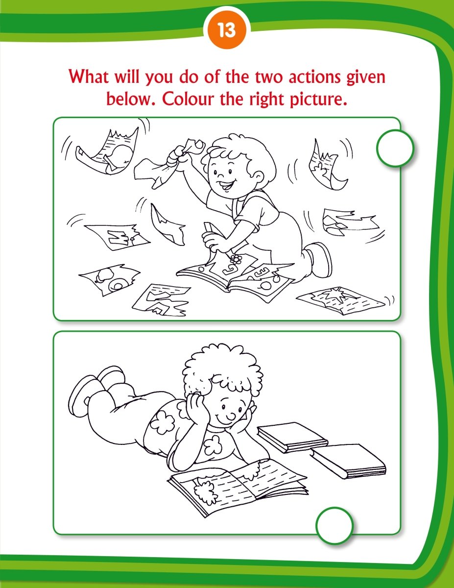 Dreamland Publications Kid's 2nd Activity Book- Good Habit - 9788184513721
