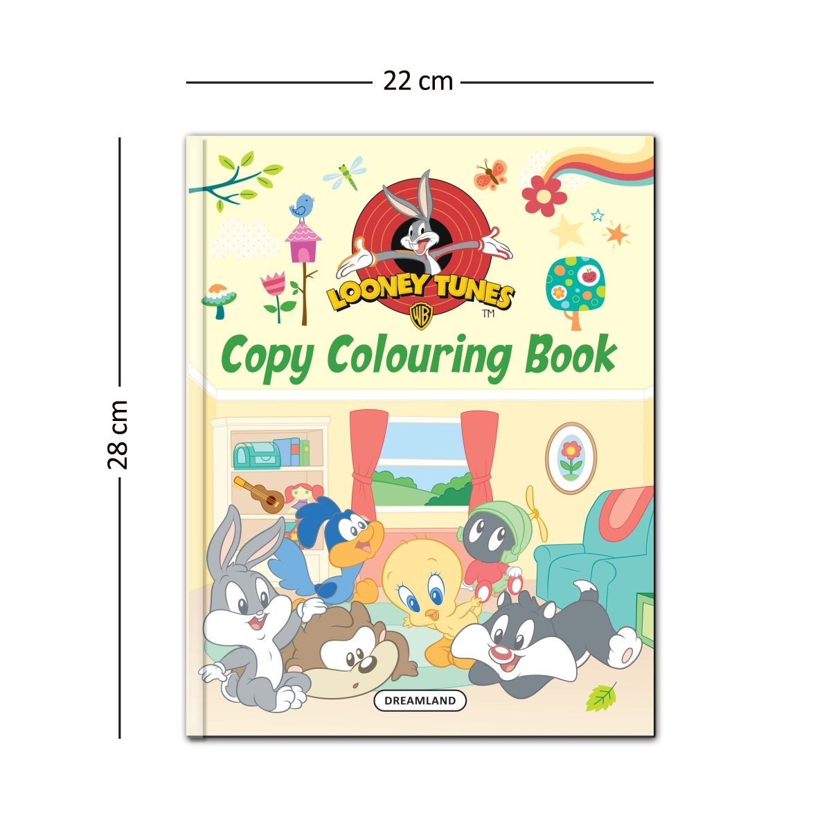 Dreamland Publications Looney Tunes Copy Colouring Books Pack ( Pack of 2 ) - 9789394767874