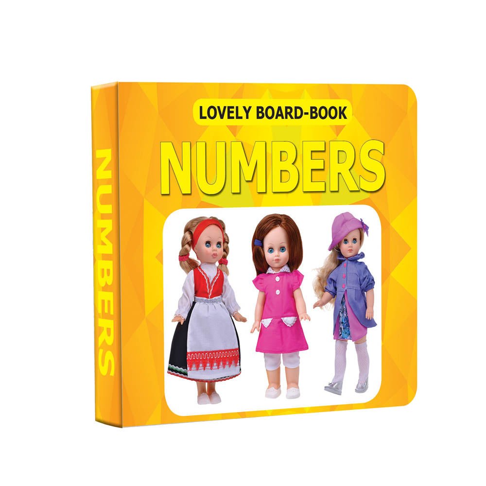 Dreamland Publications Lovely Board Books - Numbers - 9781730168956