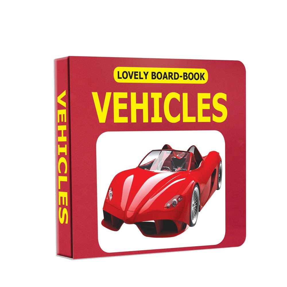Dreamland Publications Lovely Board Books - Vehicles - 9789350893289
