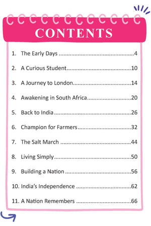 Dreamland Publications Mahatma Gandhi Icons of Inspiration Illustrated Biography for Kids Age 6 - 12 Years - 9789358069747