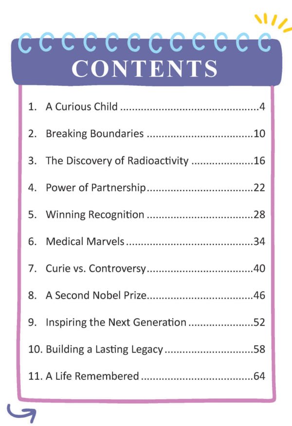 Dreamland Publications Marie Curie Icons of Inspiration Illustrated Biography for Kids Age 6 - 12 Years - 9789358067415