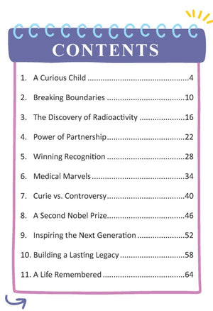 Dreamland Publications Marie Curie Icons of Inspiration Illustrated Biography for Kids Age 6 - 12 Years - 9789358067415