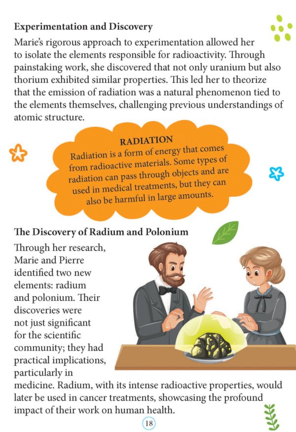 Dreamland Publications Marie Curie Icons of Inspiration Illustrated Biography for Kids Age 6 - 12 Years - 9789358067415