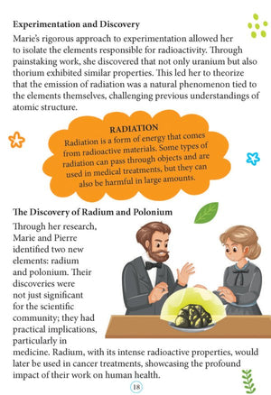 Dreamland Publications Marie Curie Icons of Inspiration Illustrated Biography for Kids Age 6 - 12 Years - 9789358067415