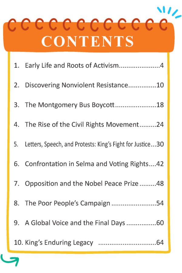 Dreamland Publications Martin Luther King Icons of Inspiration Illustrated Biography for Kids Age 6 - 12 Years - 9789358069181