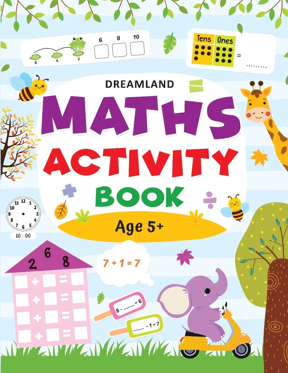 Dreamland Publications Maths Activity Book - 9789395588034
