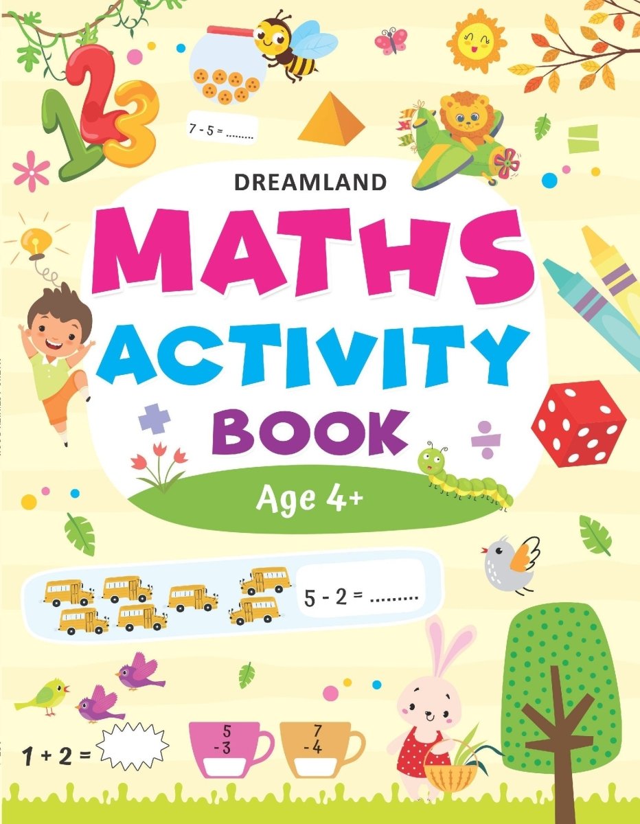 Dreamland Publications Maths Activity Book - 9789395588027