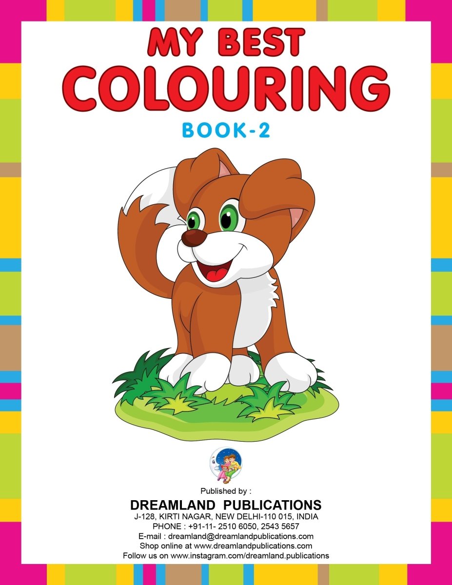 Dreamland Publications My Best Coloring Book- 2 - 9789350893142