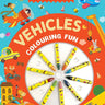 Dreamland Publications My Ultimate Vehicles Colouring Fun Book With Free Crayons - 9789395406277