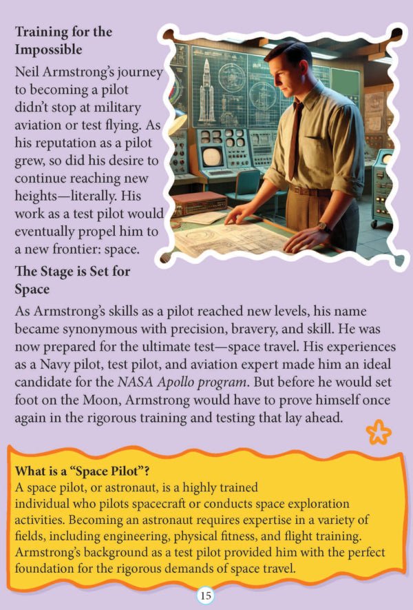 Dreamland Publications Neil Armstrong Icons of Inspiration Illustrated Biography for Kids Age 6 - 12 Years - 9789358063547