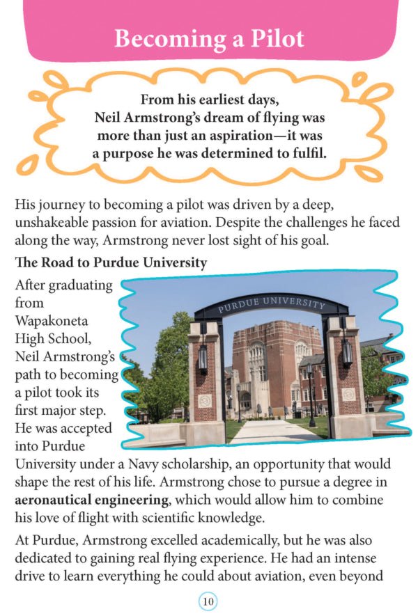 Dreamland Publications Neil Armstrong Icons of Inspiration Illustrated Biography for Kids Age 6 - 12 Years - 9789358063547
