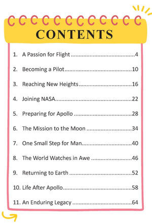 Dreamland Publications Neil Armstrong Icons of Inspiration Illustrated Biography for Kids Age 6 - 12 Years - 9789358063547