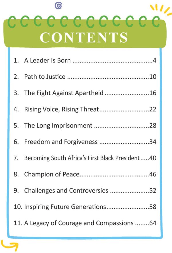 Dreamland Publications Nelson Mandela Icons of Inspiration Illustrated Biography for Kids - 9789358069167